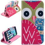 Stand Short Purse Case 5 / 5S / SE- Owl